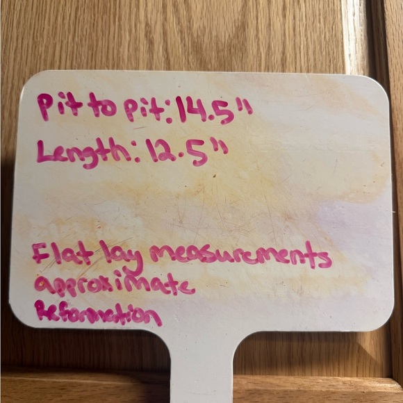 Reformation Crop Top Spaghetti Straps Sleeveless Ivory Color Size Large - Picture 8 of 8